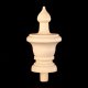 Finial - Birch - 3 1/2" Long - with Tenon
