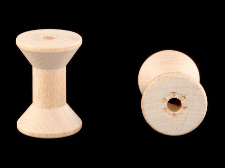 Spool - Wooden - 1 15/16" High