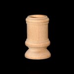 Classical Candle Cup / Toothpick Holder - 2 1/2" High