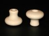 White Country Knob - 1" Diameter