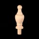 Finial - Birch - 2 7/8" Long - with Tenon