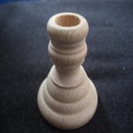 Country Candle Stick - 2 1/4" High
