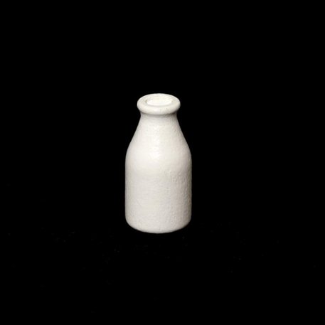 Milk Bottle - White - Small - 7/8" High