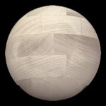 Solid Round Ball / Sphere - 4" Diameter ( Laminated )