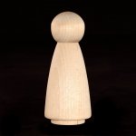 Little People / Peg Doll - Woman - 3 1/2" Long