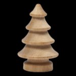 Wooden Christmas Tree - 2 3/4" High and 1 3/4" Wide