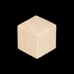 Wooden Block / Cube - 1"