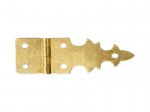 Brass Plated Hinge - 1 7/8" x 3/4"