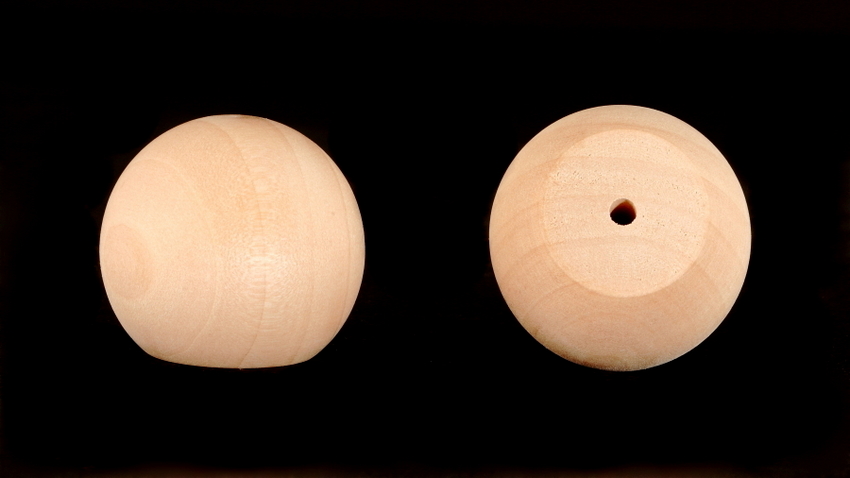 1 1/4 (31.75MM) Round Wooden Beads