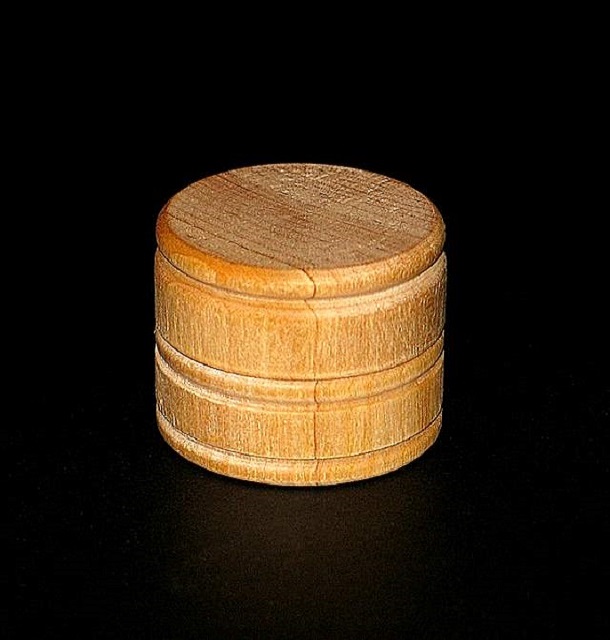 Powder Box - with lid - 1 5/8 High [NB-2002] - $4.73 : Wooden Bits and ...